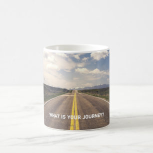 what is your journey? coffee mug