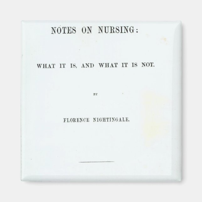 What it is, and What it is not' Magnet (Front)