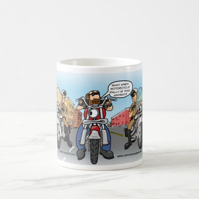 What Kinda Motorcycle Rally Is This? Coffee Mug (Center)