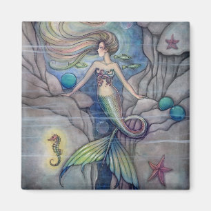 What Lies Beneath Mermaid Magnet