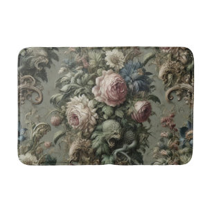 What Lies Beneath the Bloom – Gothic Victorian Bath Mat