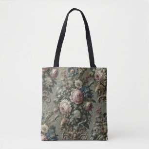 What Lies Beneath the Bloom – Gothic Victorian Tote Bag