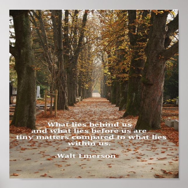 "What Lies Within Us" Poster (Front)