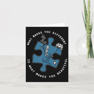 What Make You Different Is What Makes You Beautifu Card