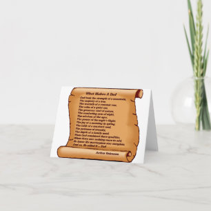 What Makes a Dad Card