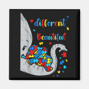 What Makes Different Beautiful Elephant for Mum Magnet