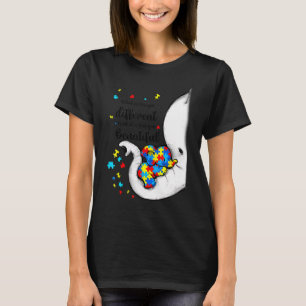 What Makes You Different Elephant Mum Autism Child T-Shirt