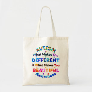 What Makes You DIFFERENT Is BEAUTIFUL Tote Bag