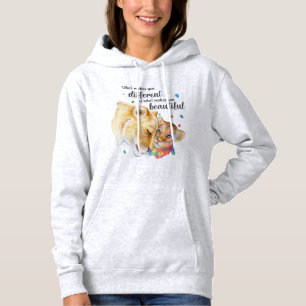 What Makes You Different Is What Makes You Beautif Hoodie