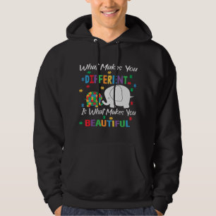 What Makes You Different Is What Makes You Beautif Hoodie