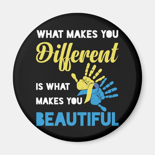 What Makes You Different What Makes You Beautiful Magnet (Front)