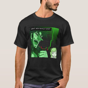 What Men Really Want Stock Rally Cryptocurrency T-Shirt