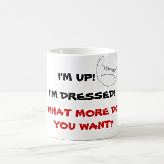 WHAT MORE DO YOU WANT? mug