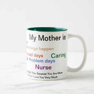 "What my Mother was to Me" Two-Tone Coffee Mug