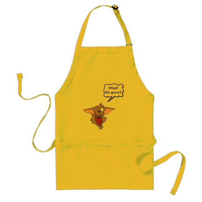 What! , No gravy? Standard Apron (Front)