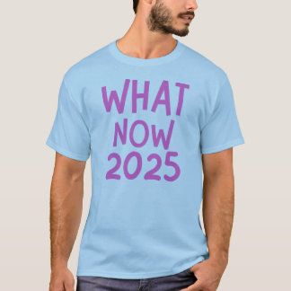 what now 2025 funny distraction t-shirt