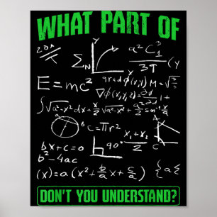 What Part Don't You Understand Engineering Student Poster