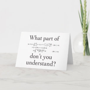 What part of... card