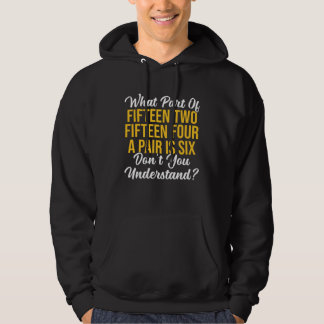 What Part Of Don t You Understand Cribbage Players Hoodie