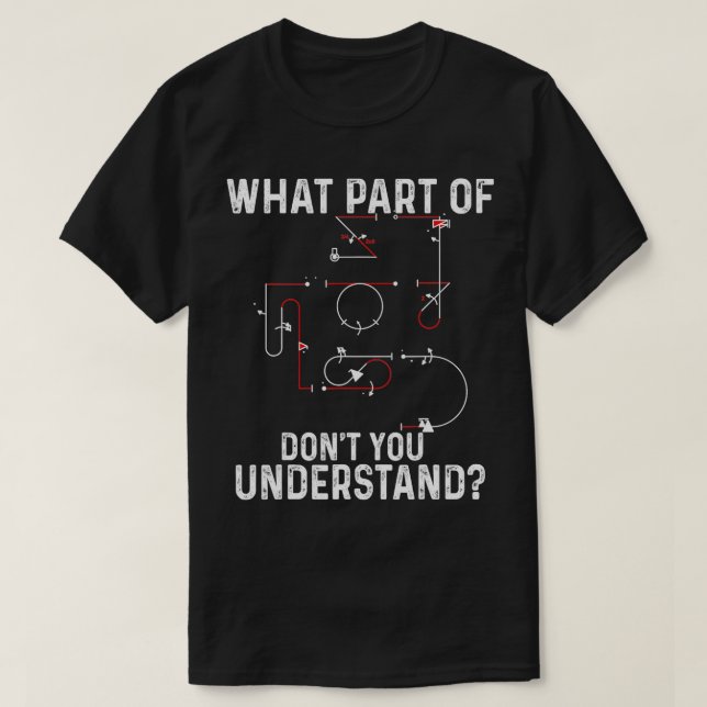 What Part Of Dont You Understand Aerobatic Aresti  T-Shirt (Design Front)