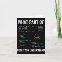 What Part Of Don't You Understand Computer Science