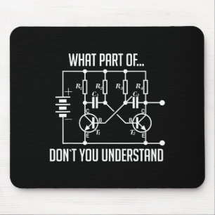 What Part Of Don't You Understand Engineer Gift  Mouse Mat