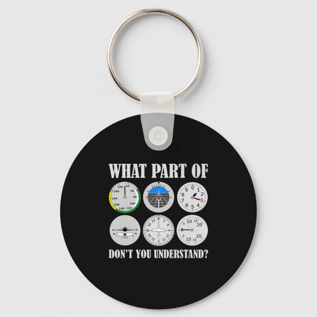 What Part Of Dont You Understand Funny Lots For  Key Ring (Front)