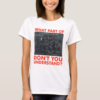 What Part Of Don't You Understand Funny Soccer Coa T-Shirt