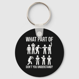 What Part Of Dont You Understand Soccer Referee Ha Key Ring
