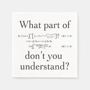 What Part of... Napkin