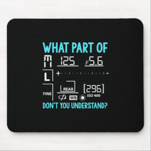 What Part Of Photographer Mouse Mat