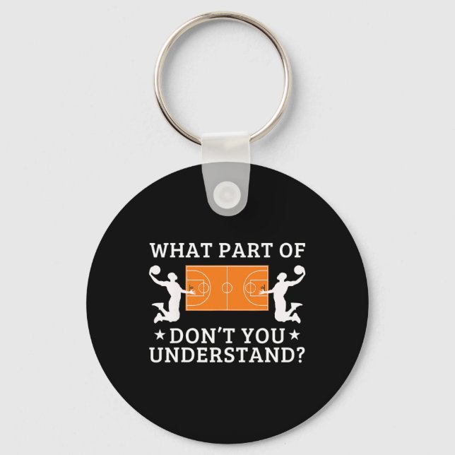 What Part Of Sketll Don't You Understand Sketll  Key Ring (Front)