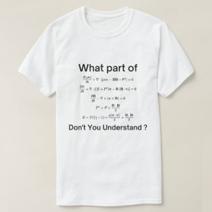 What Part of this differential equations exercice  T-Shirt
