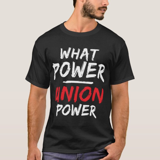 What Power? Union Power! T-Shirt (Front)