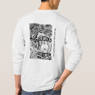 What’s Next? – Black and White Surreal Hand-Drawn T-Shirt