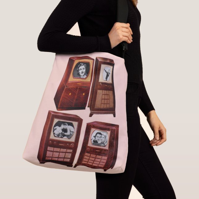 What’s on TV Crossbody Bag (Close Up)