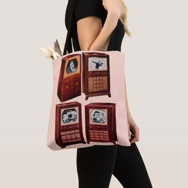 What’s on TV Tote Bag (Close Up)