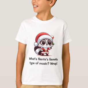 What’s Santa’s favourite type of music? Kids unise T-Shirt