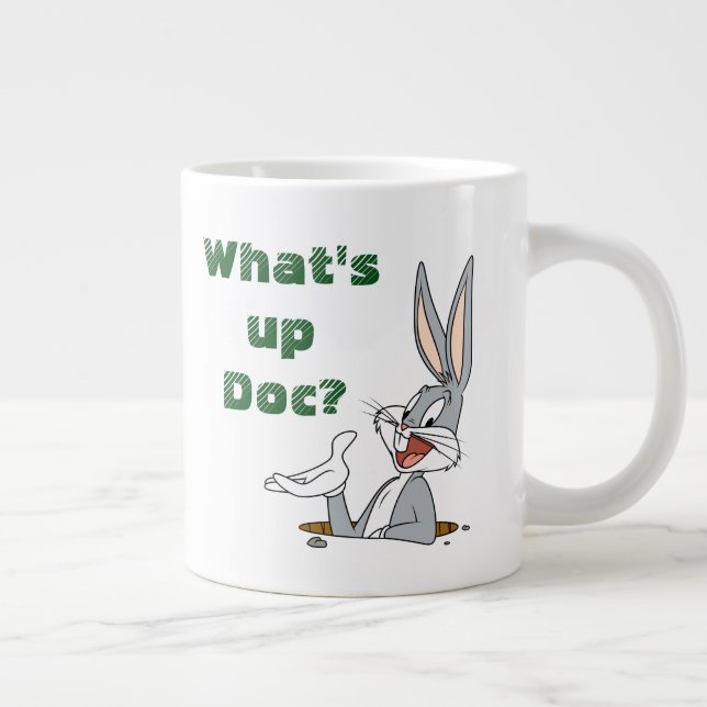 WHAT’S UP DOC?™ BUGS BUNNY™ Rabbit Hole Large Coffee Mug (Right)