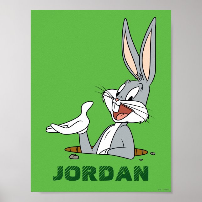 WHAT’S UP DOC?™ BUGS BUNNY™ Rabbit Hole Poster (Front)