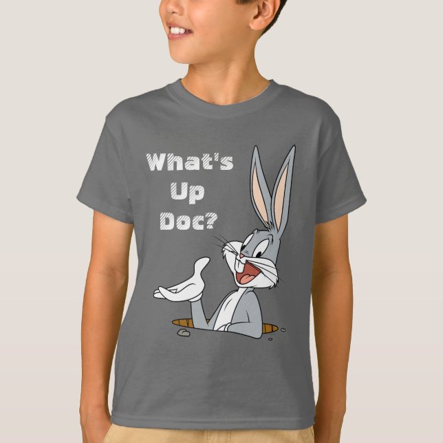 WHAT’S UP DOC?™ BUGS BUNNY™ Rabbit Hole T-Shirt (Front)