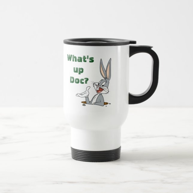 WHAT’S UP DOC?™ BUGS BUNNY™ Rabbit Hole Travel Mug (Right)