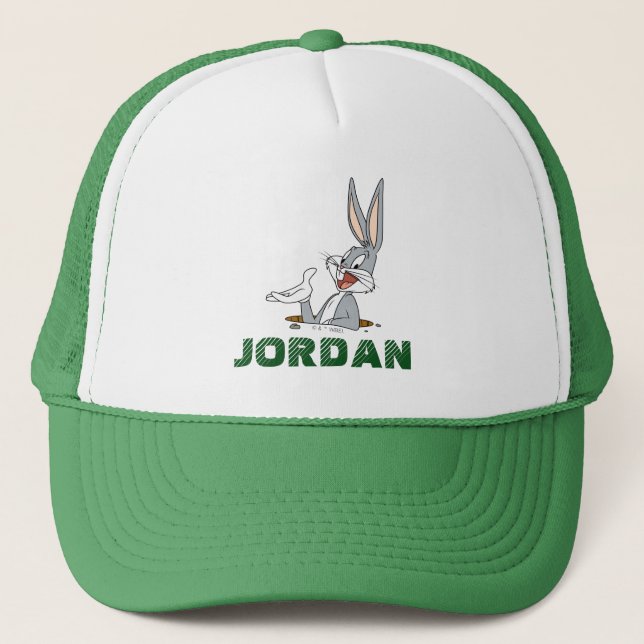 WHAT’S UP DOC?™ BUGS BUNNY™ Rabbit Hole Trucker Hat (Front)