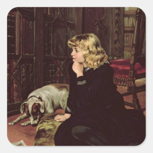 What Shall I Read? Square Sticker