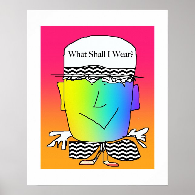 What Shall I Wear? Poster (Front)