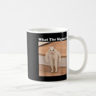 What Sigma Meme Cat Meme Internet Memes Funny Meme Coffee Mug