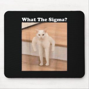 What Sigma Meme Cat Meme Internet Memes Funny Meme Mouse Mat