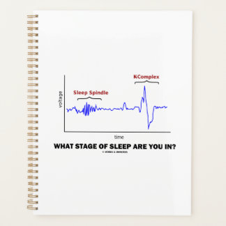 What Stage Of Sleep Are You In? Planner