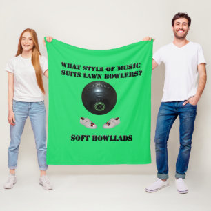 What Style Of Music Suits Lawn Bowlers, Fleece Blanket