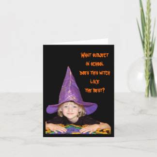 What subject in school does thi... card